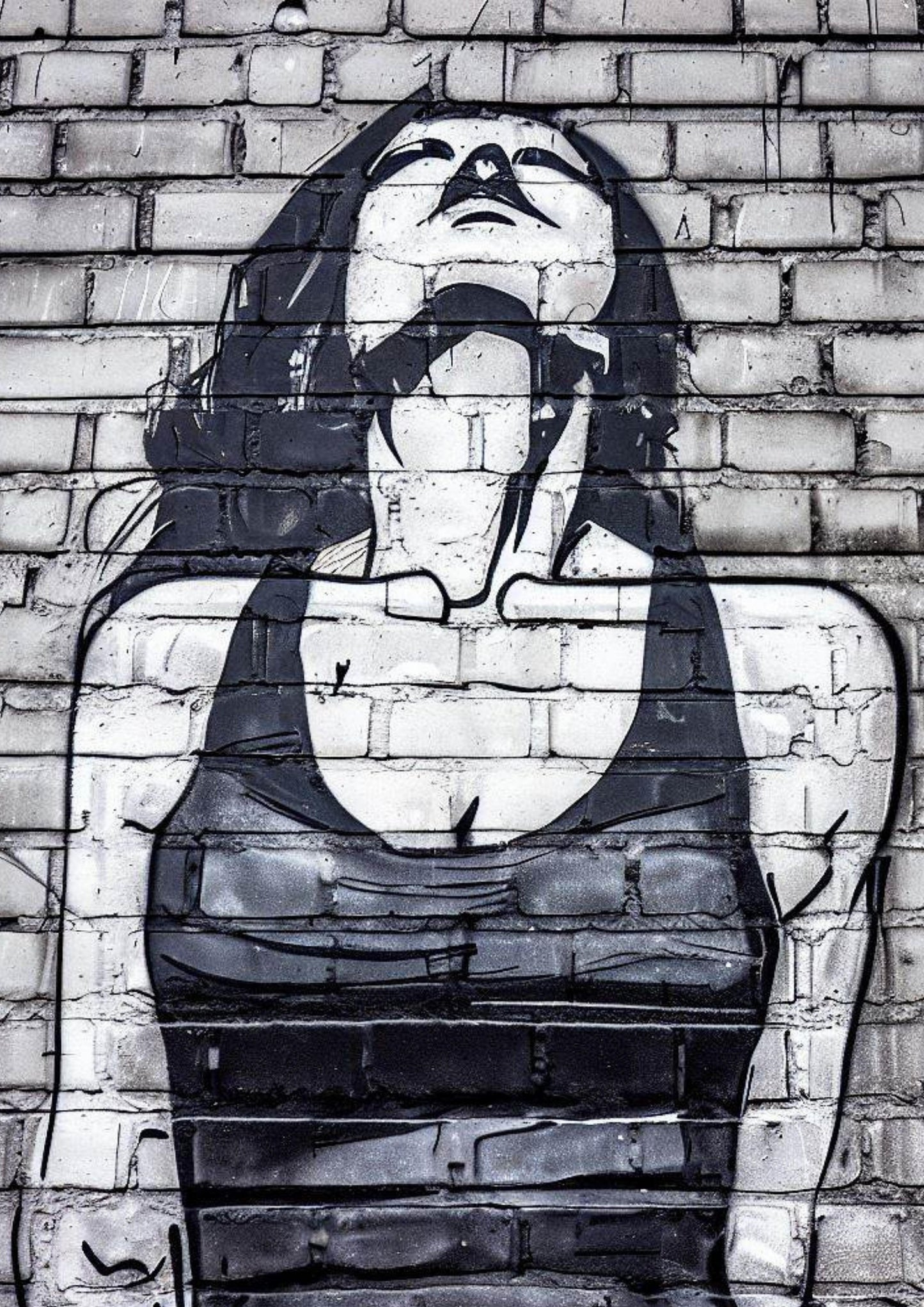 Urban Goddess Wall Art Canvas Print