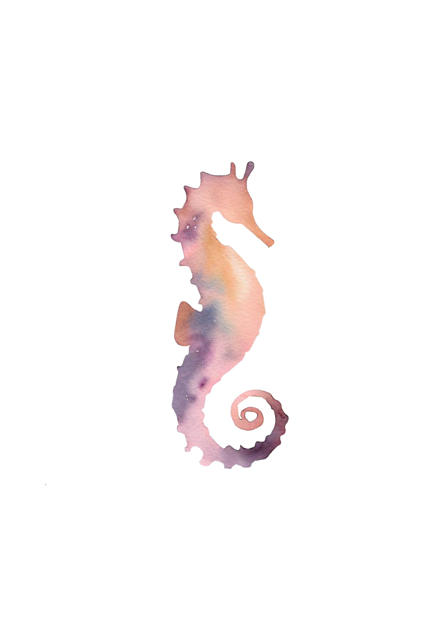 Seahorse Wall Art Canvas Print