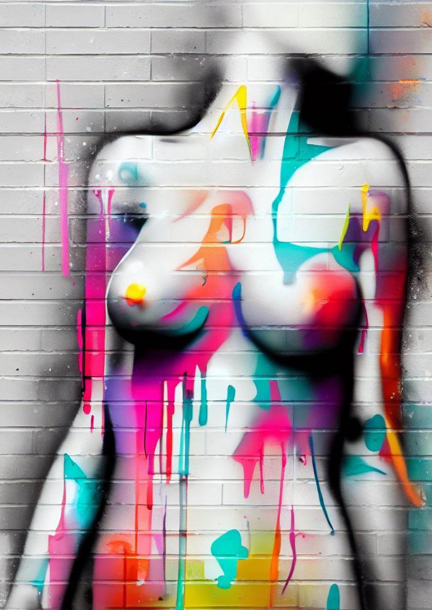 Femme Fusion Wall Art Canvas Print