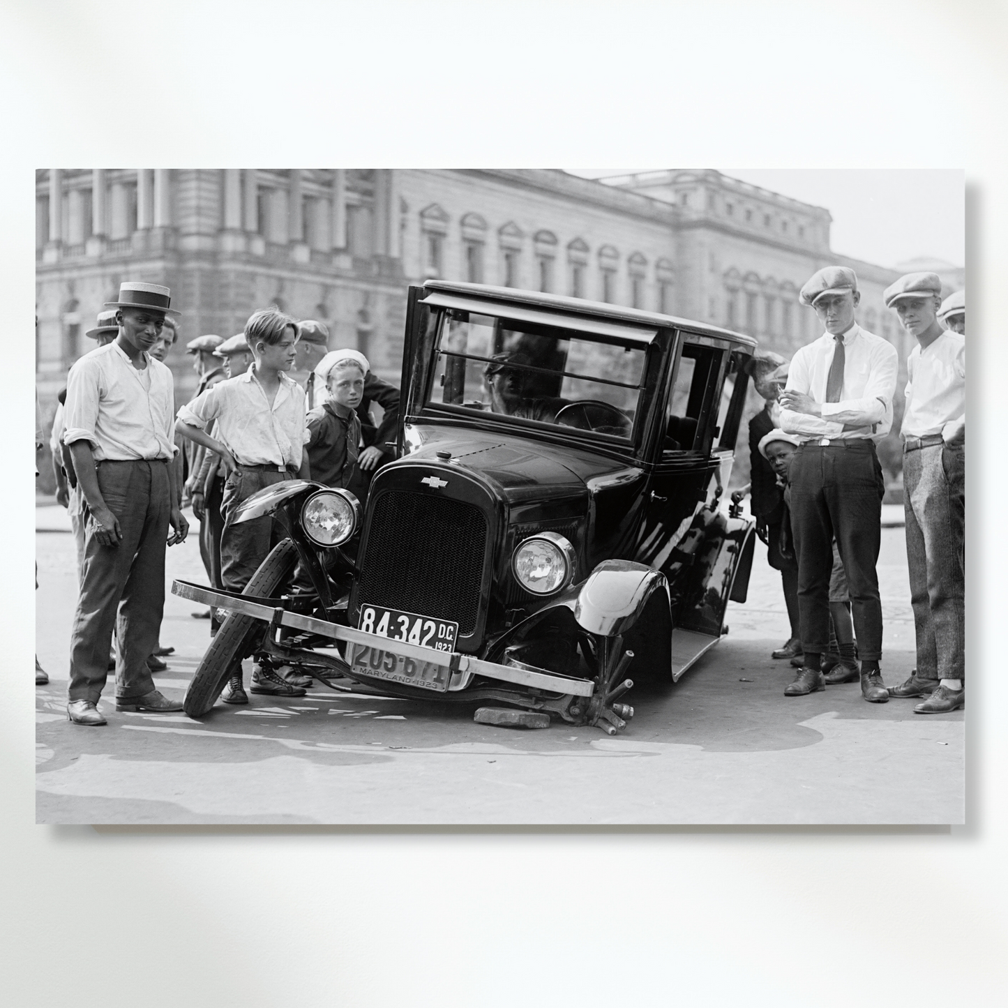 A Wheel Problem Wall Art Canvas Print