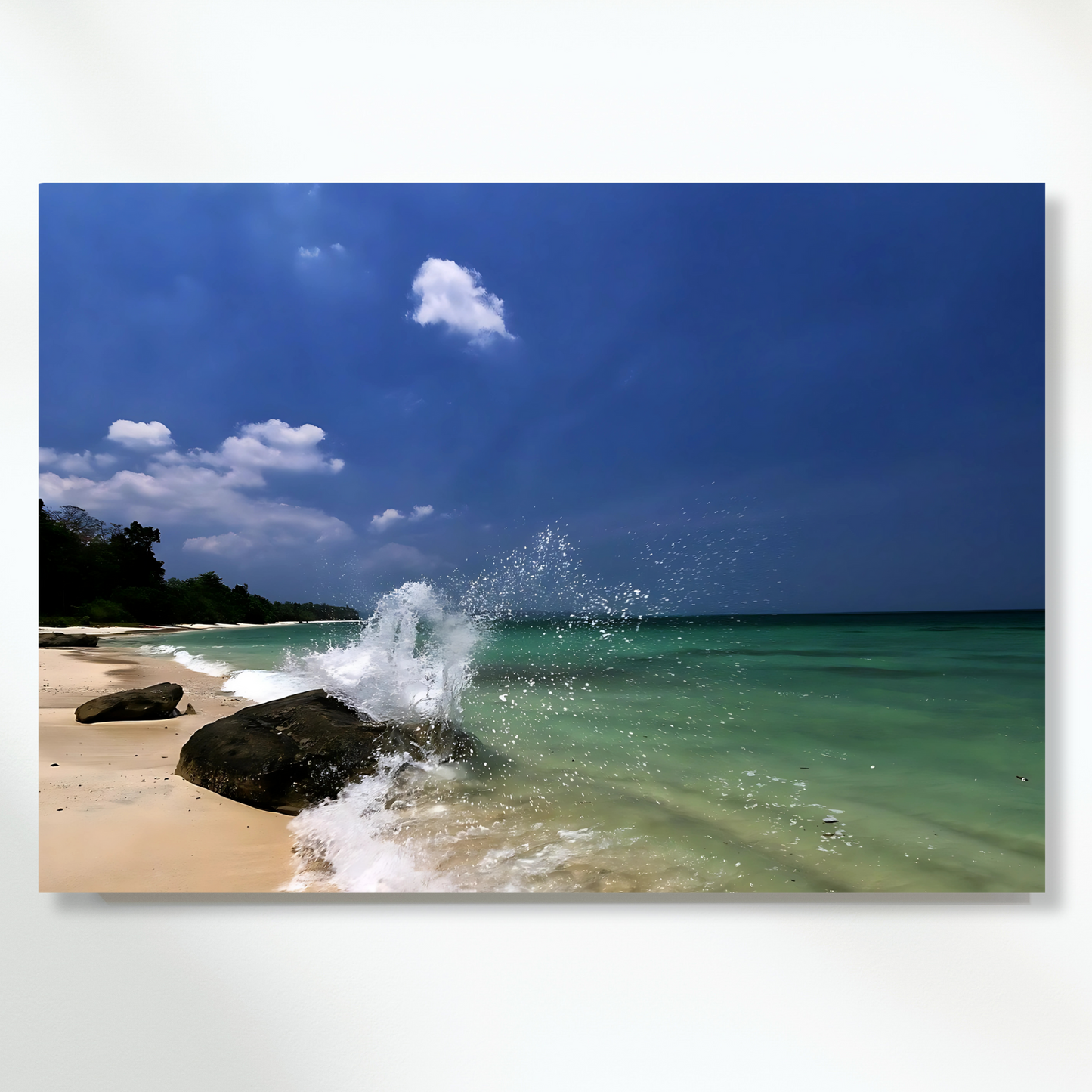 An Indian Shore Wall Art Canvas Print