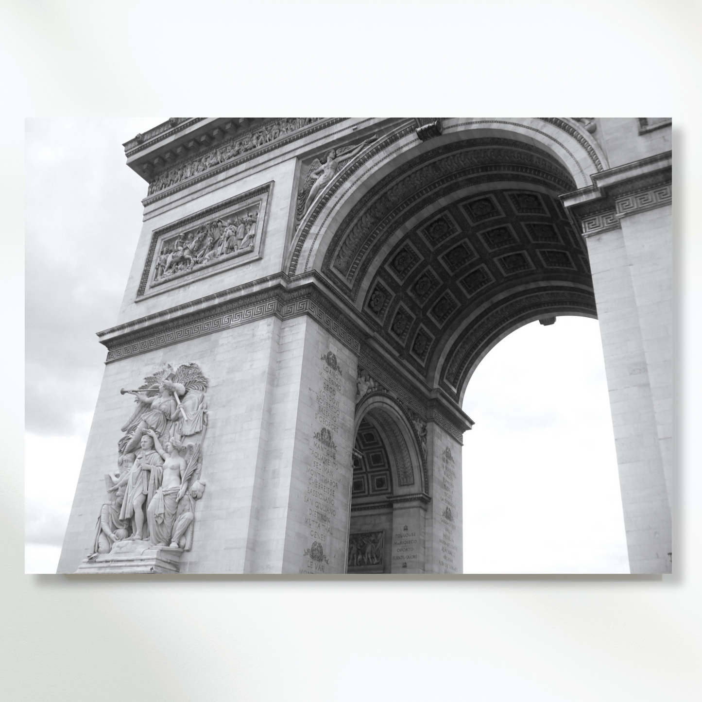 Arc De Triomphe No.1 Wall Art Canvas Print