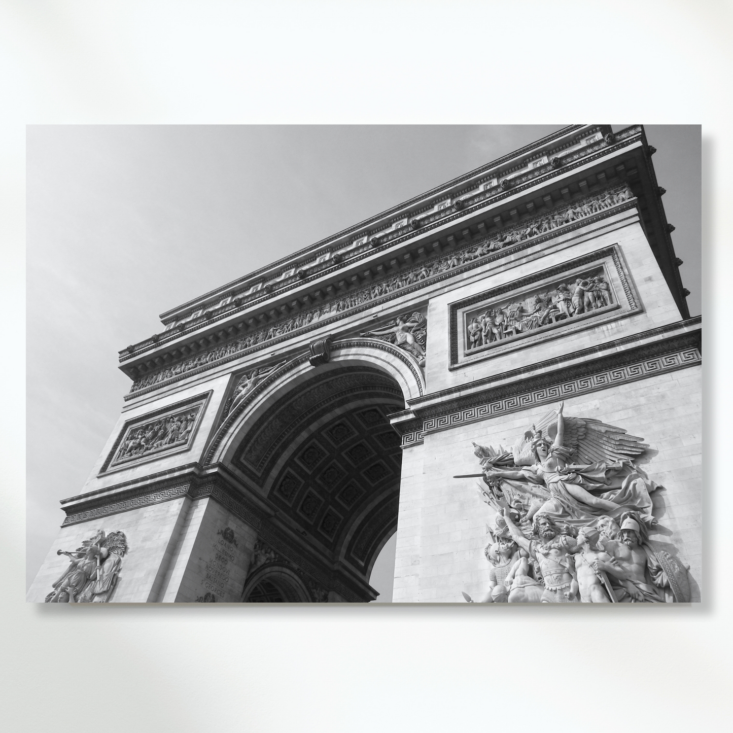 Arc De Triomphe No.2 Wall Art Canvas Print