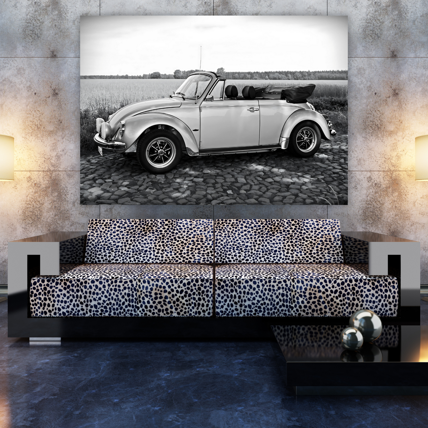 Beetle With The Top Down