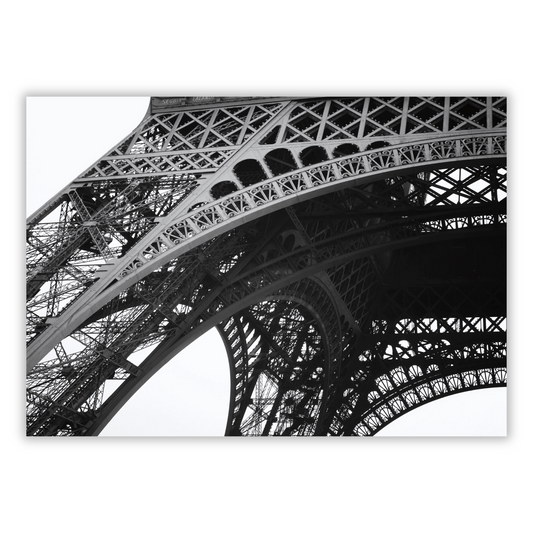 Beneath The Eiffel Tower Wall Art Canvas Print