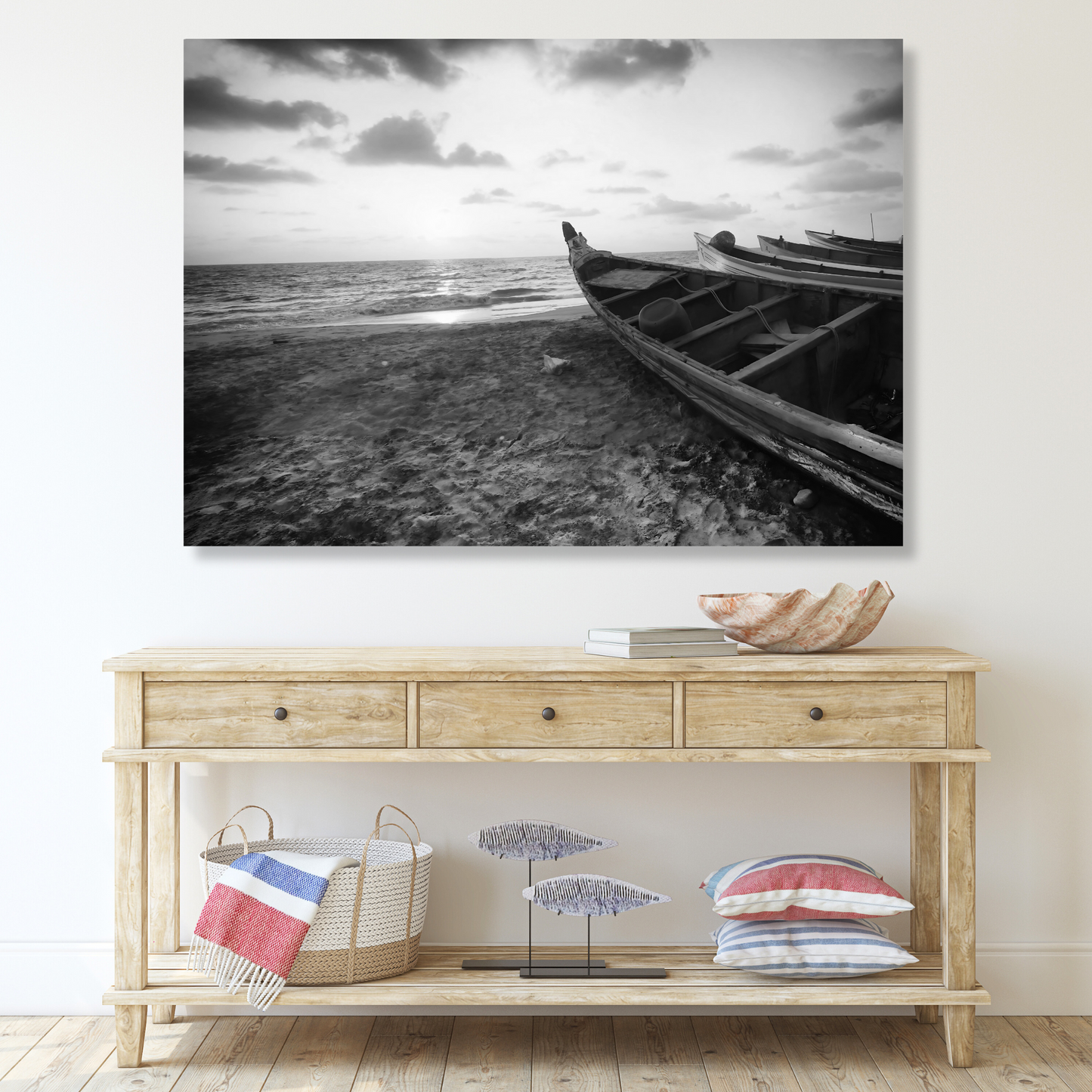 Boats On The Shore
