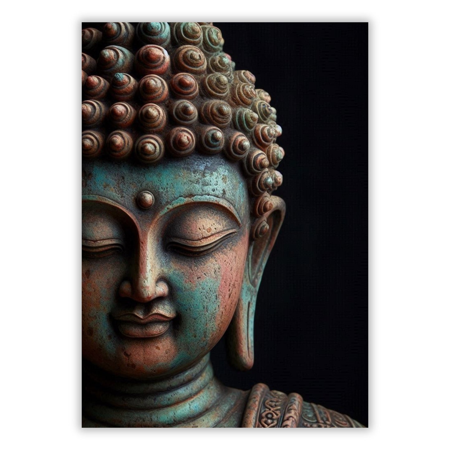 The Sacred Buddha Wall Art Canvas Print