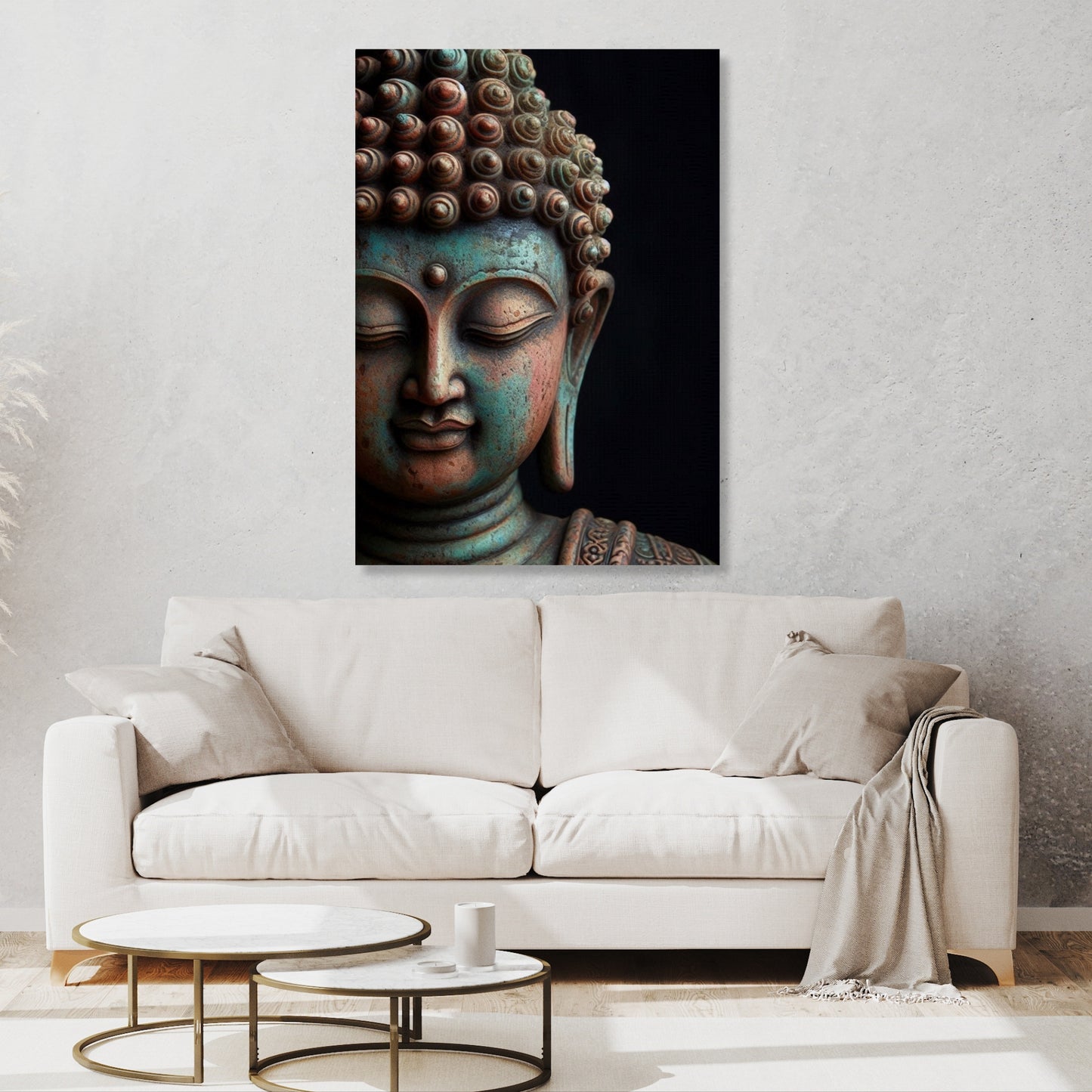 The Sacred Buddha Wall Art Canvas Print