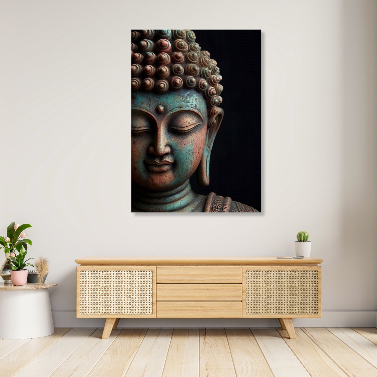 The Sacred Buddha Wall Art Canvas Print