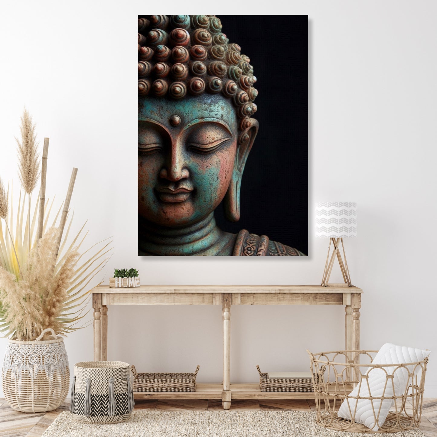 The Sacred Buddha Wall Art Canvas Print