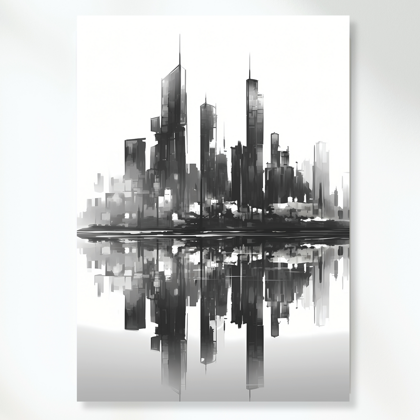 Cityscape Wall Art Canvas Print