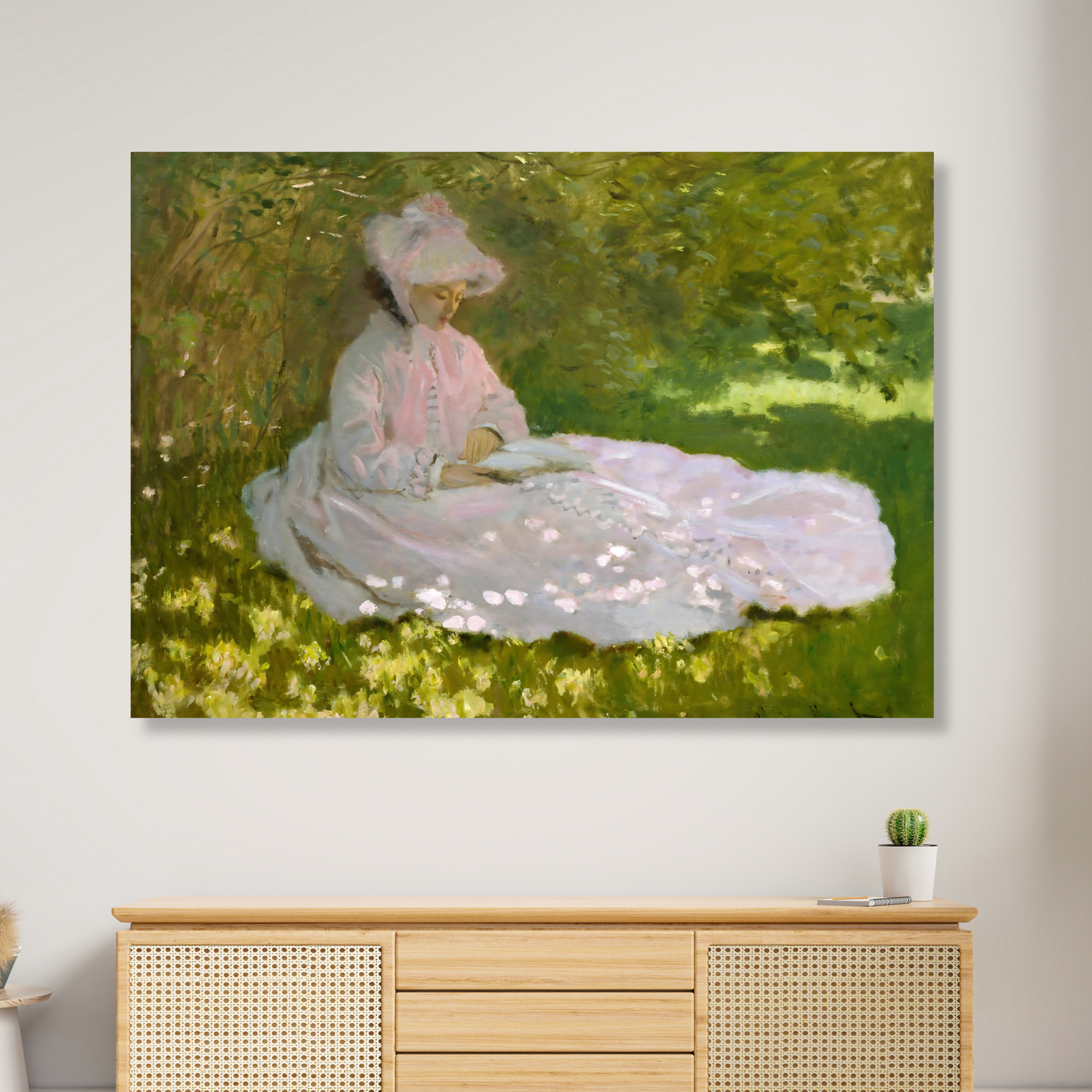 Claude Monet - A Woman Reading