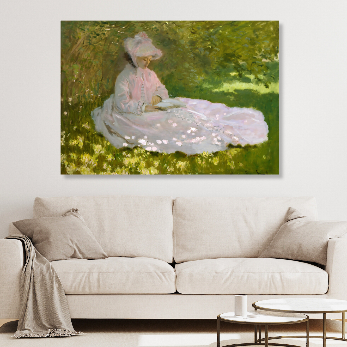 Claude Monet - A Woman Reading