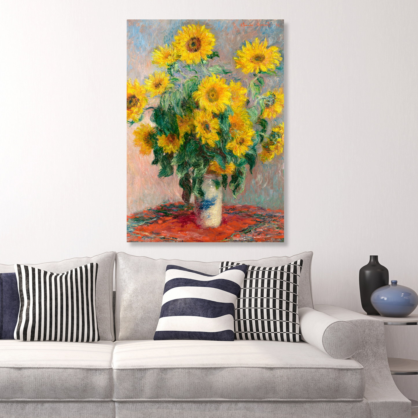 Claude Monet - Bouquet of Sunflowers
