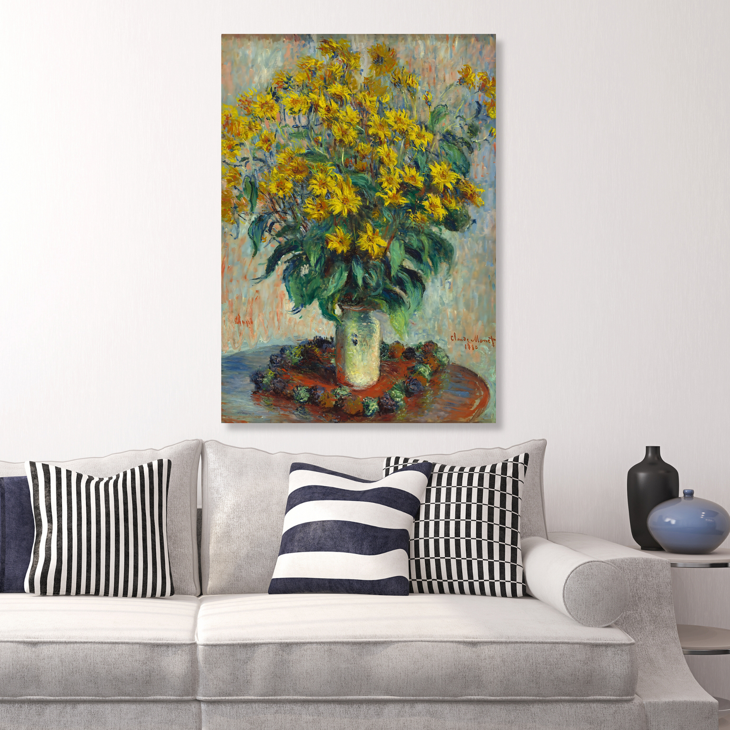 Claude Monet - Jerusalem Artichoke Flowers