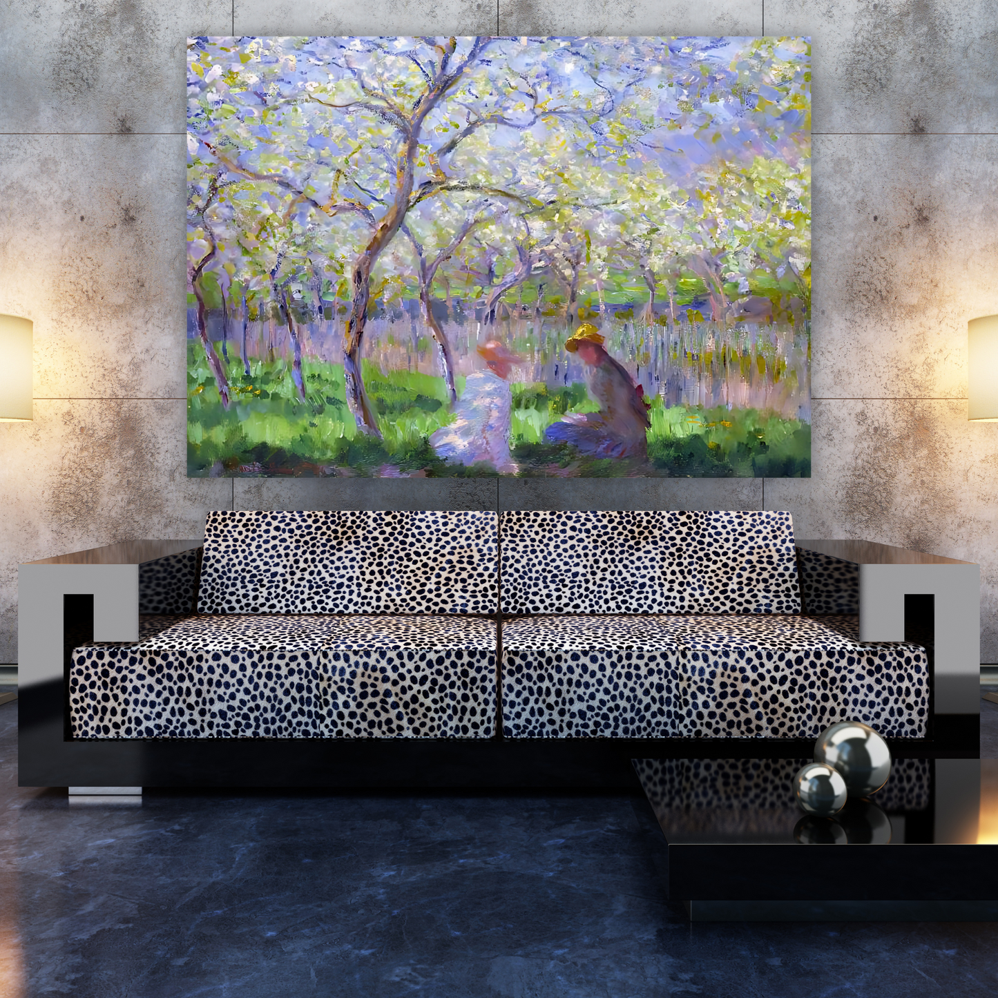 Claude Monet - Le Printemps
