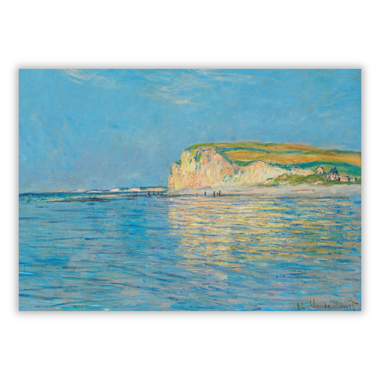 Claude Monet - Low Tide At Pourville, Near Dieppe