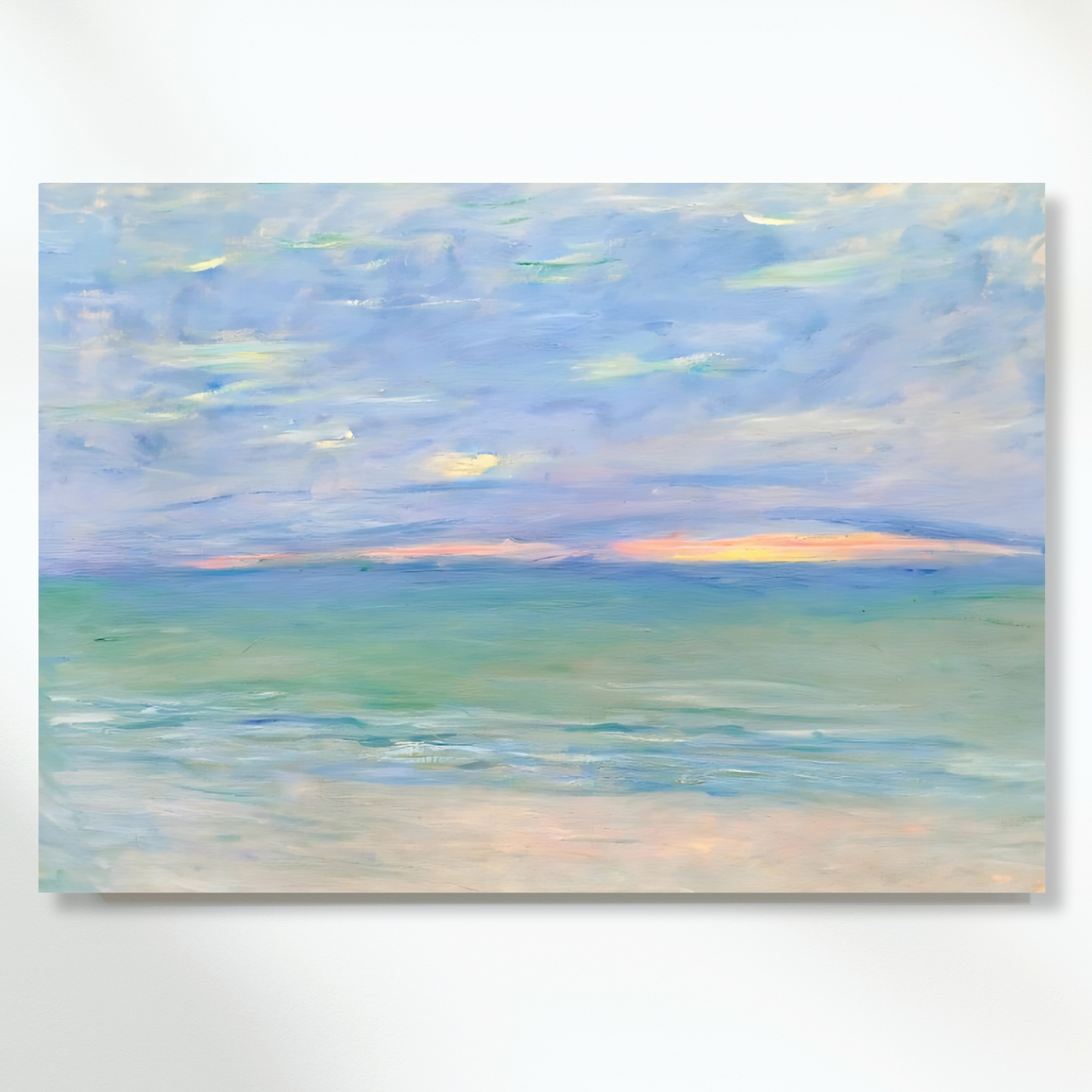 Claude Monet - Marine Wall Art Canvas Print