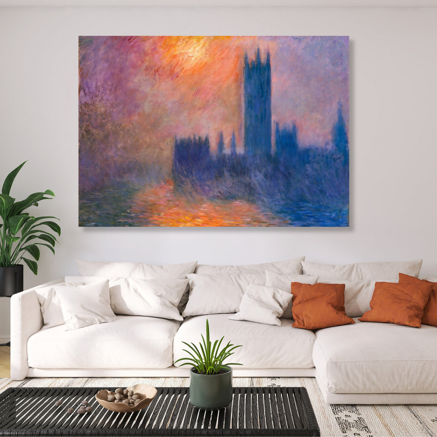 Claude Monet - The Houses of Parliament in London