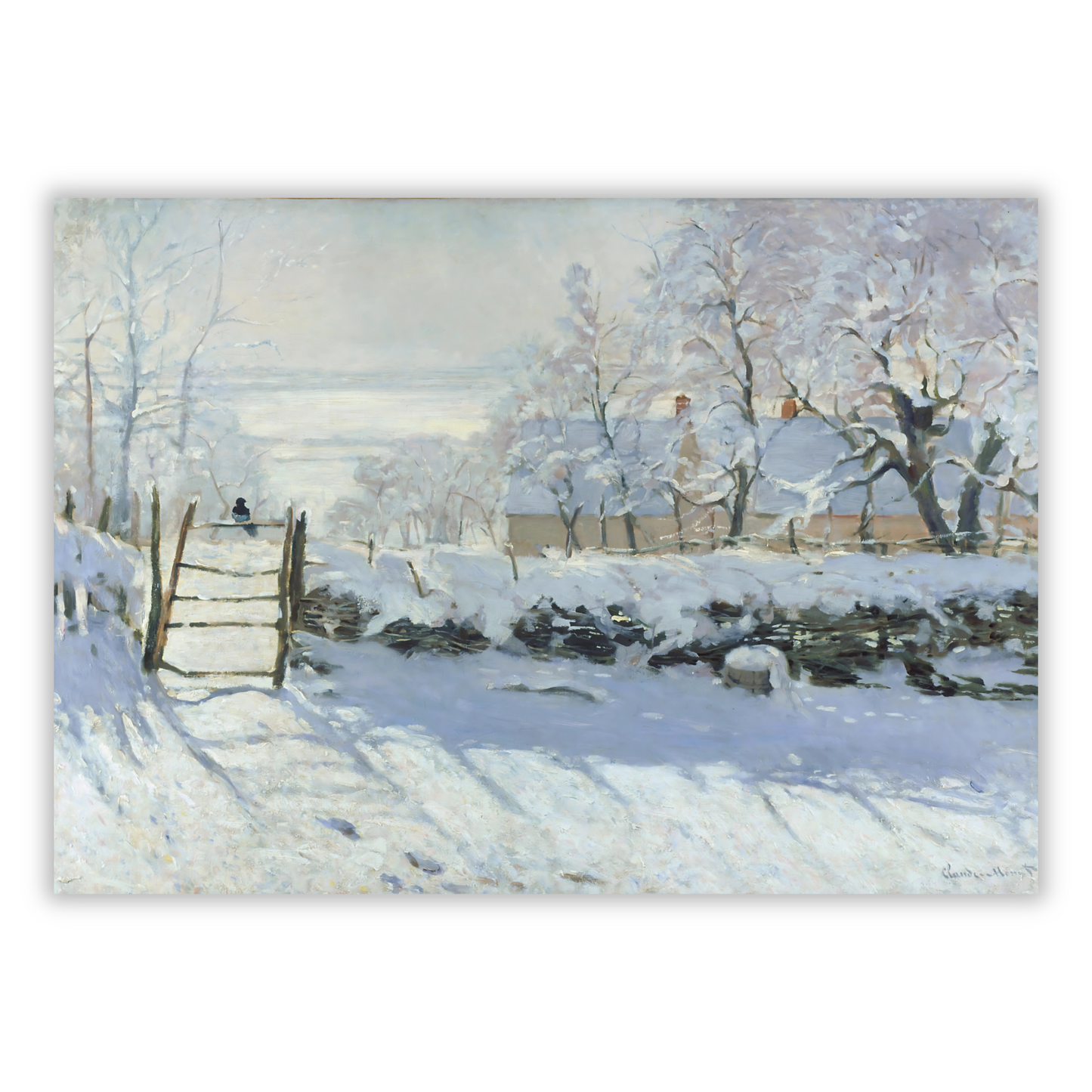 Claude Monet - The Magpie
