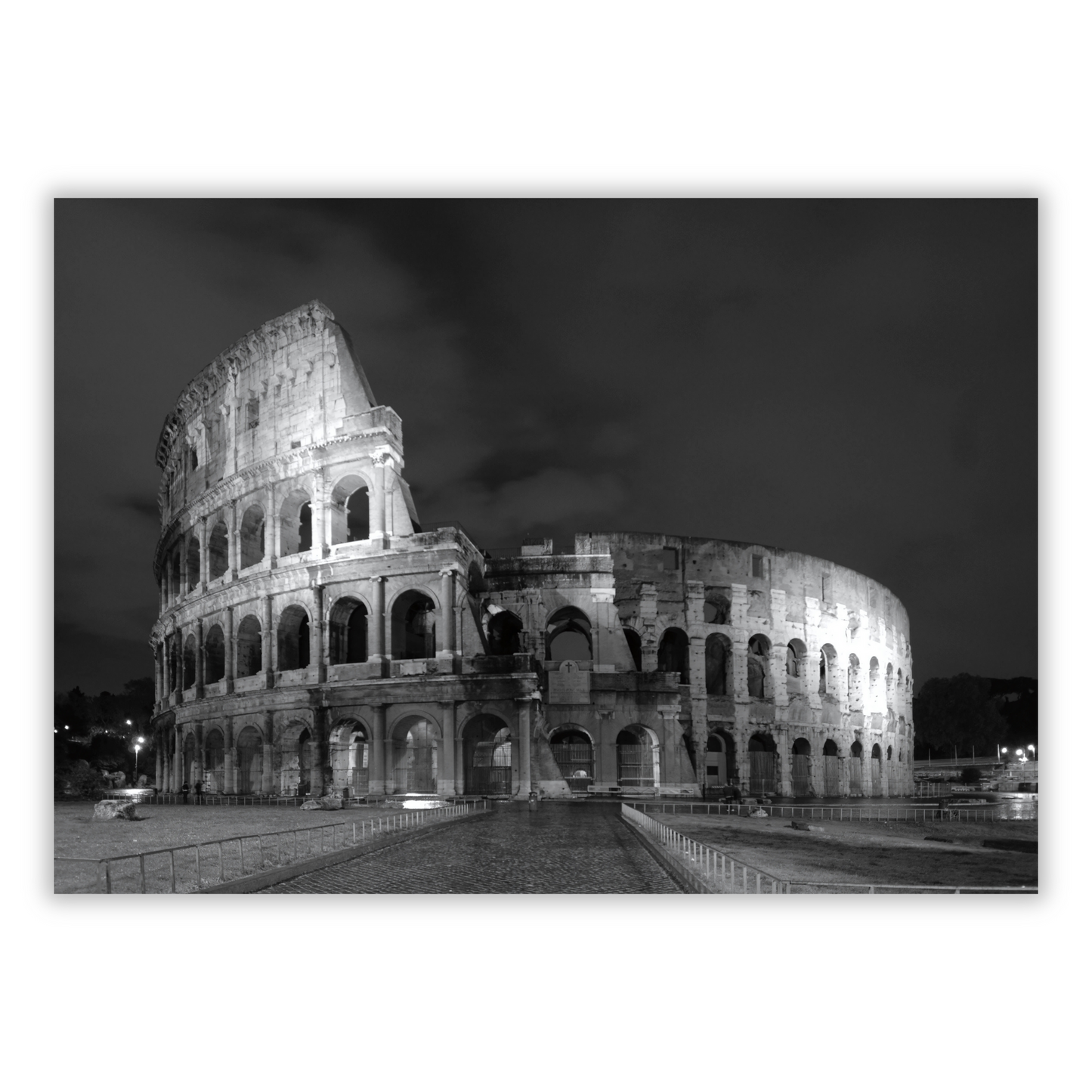 Colosseum At Night