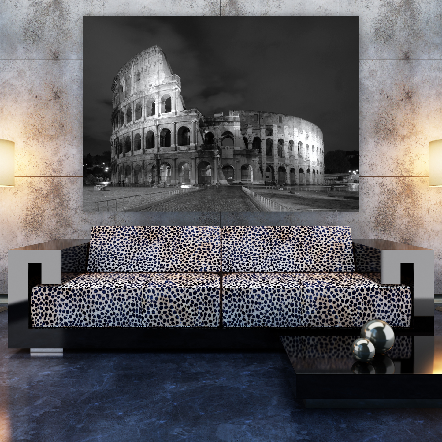 Colosseum At Night