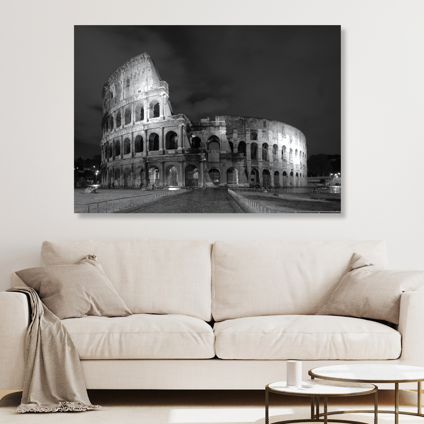 Colosseum At Night