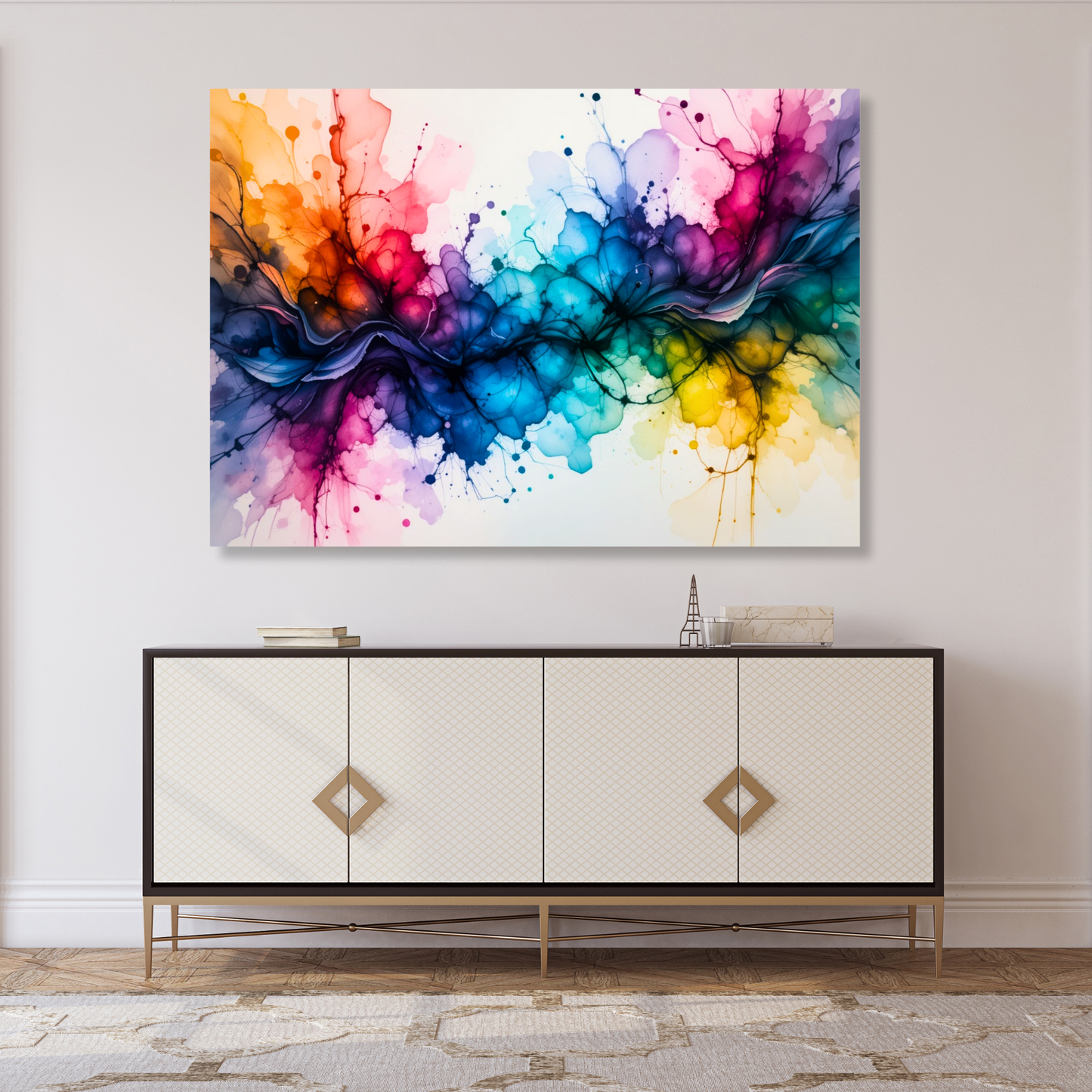 Colour Fusion Wall Art Canvas Print