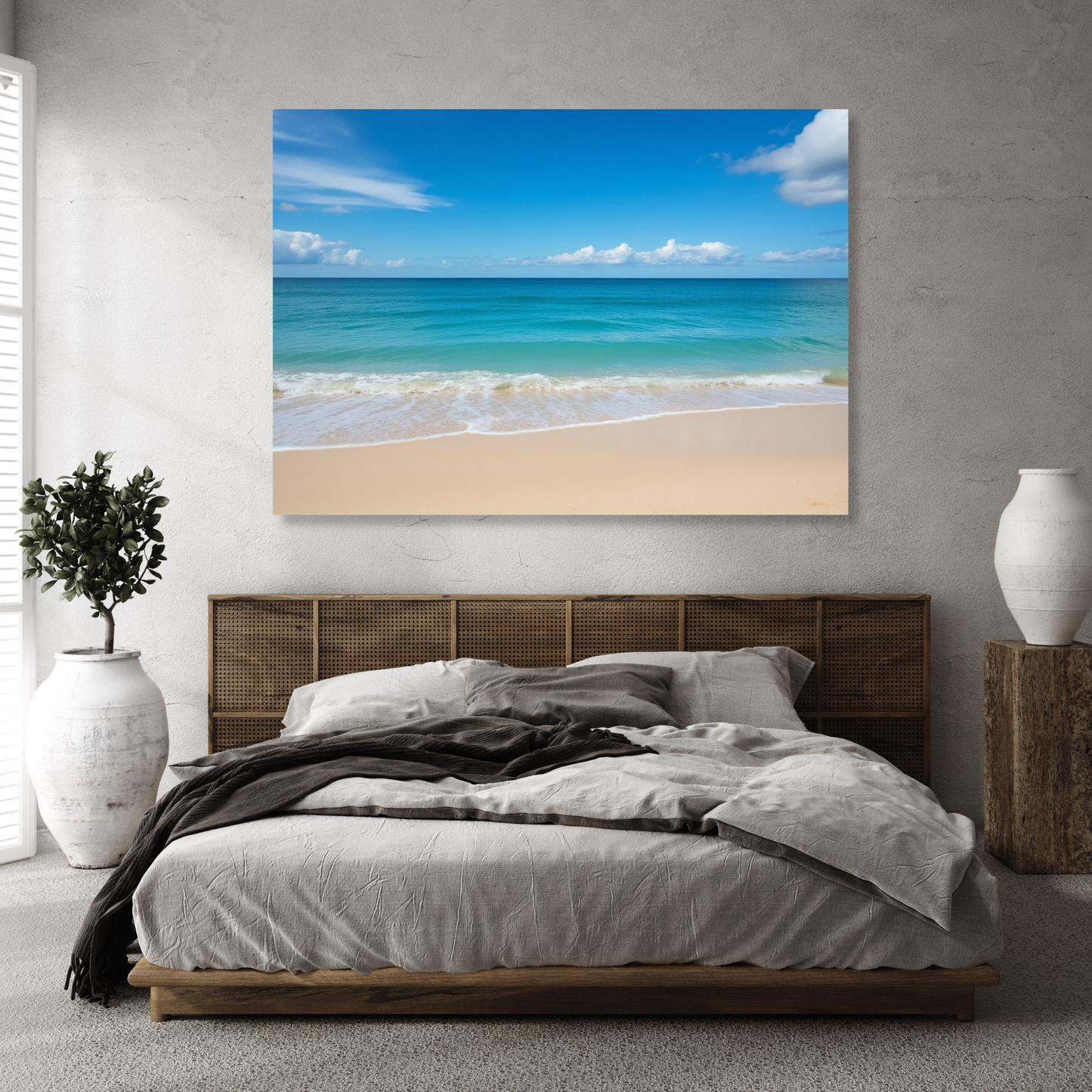 Coolum Beach Wall Art Canvas Print