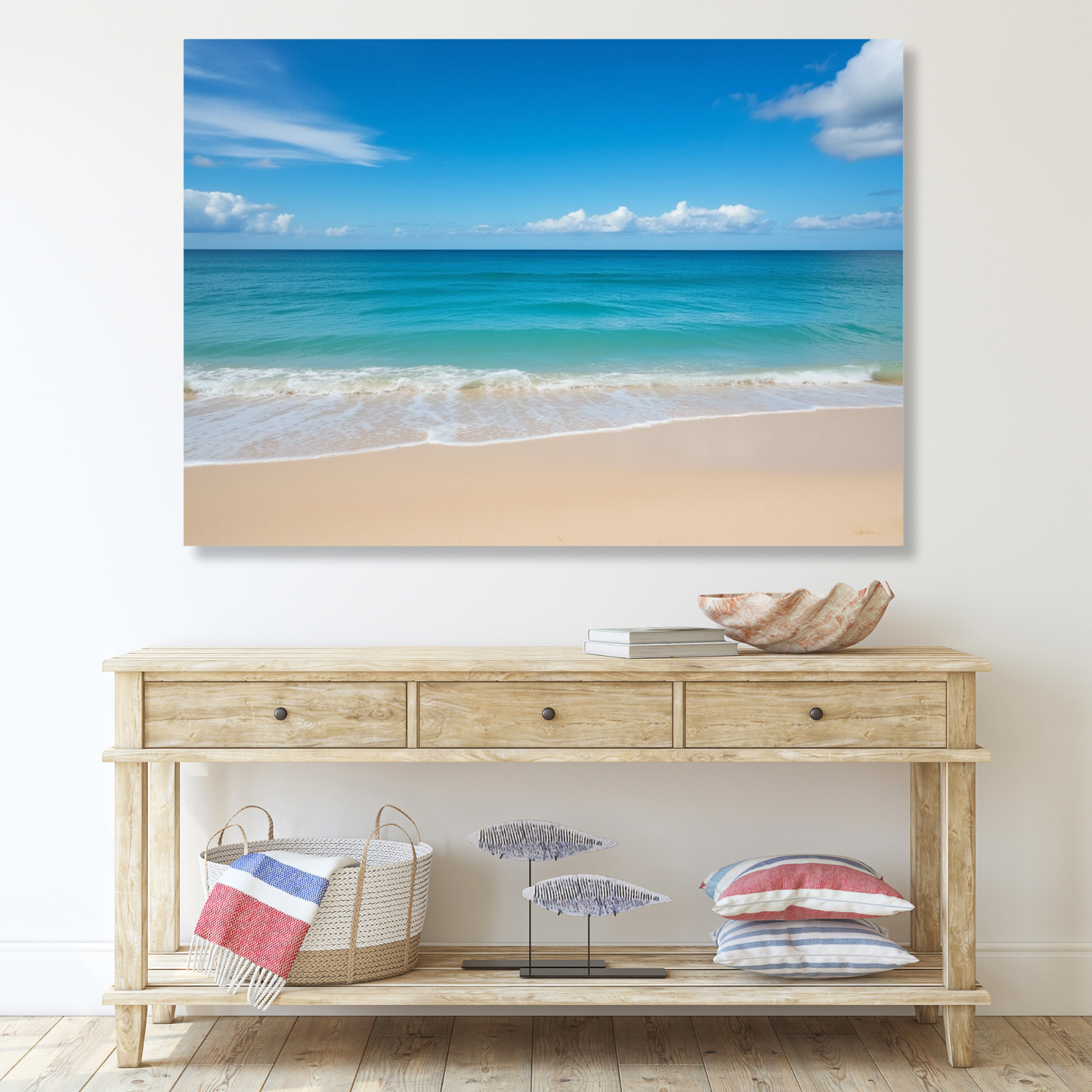 Coolum Beach Wall Art Canvas Print