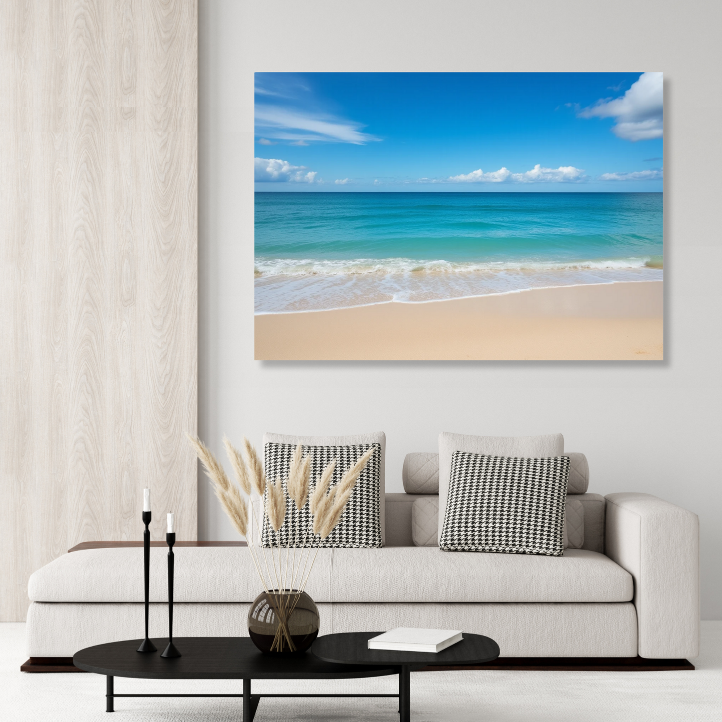Coolum Beach Wall Art Canvas Print