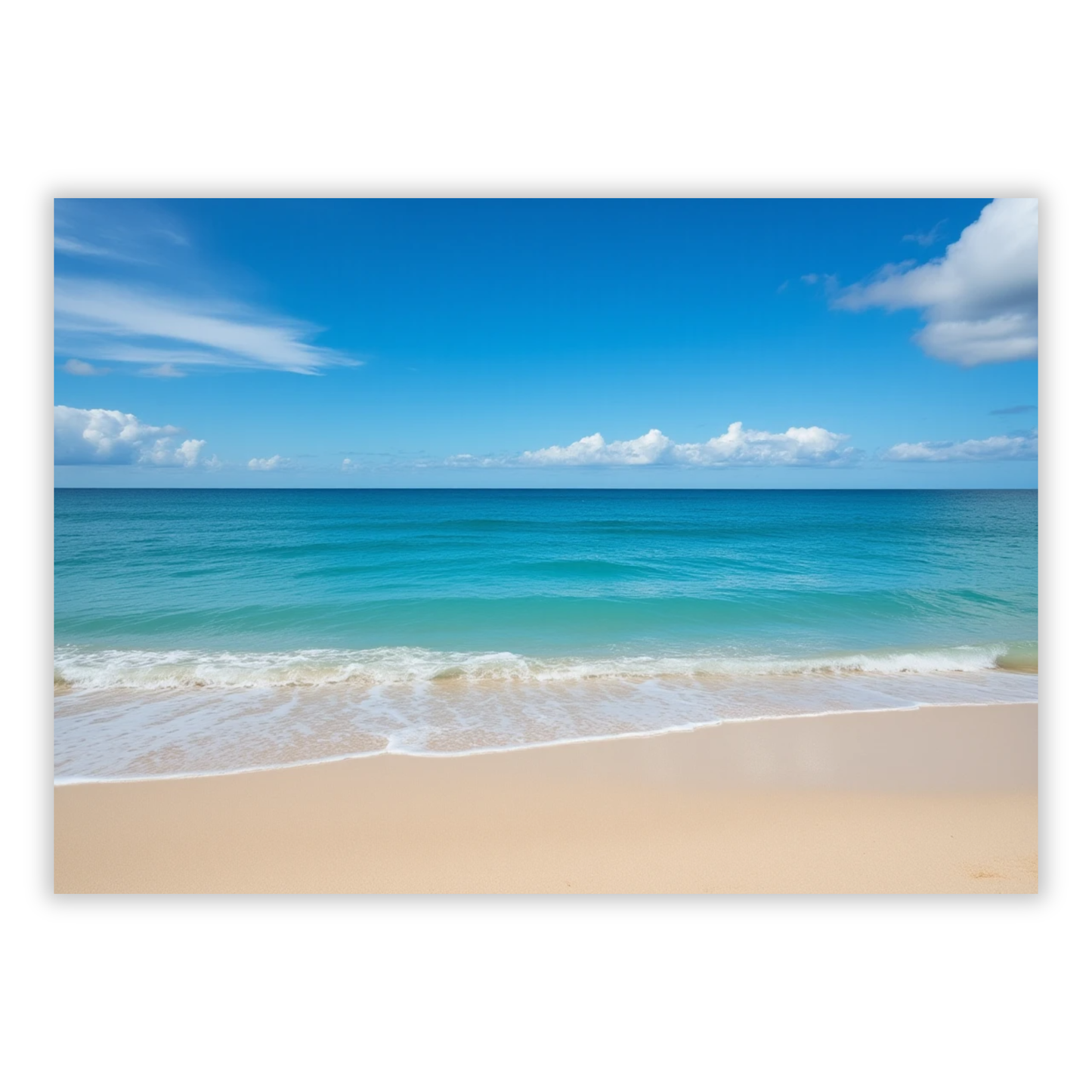 Coolum Beach Wall Art Canvas Print