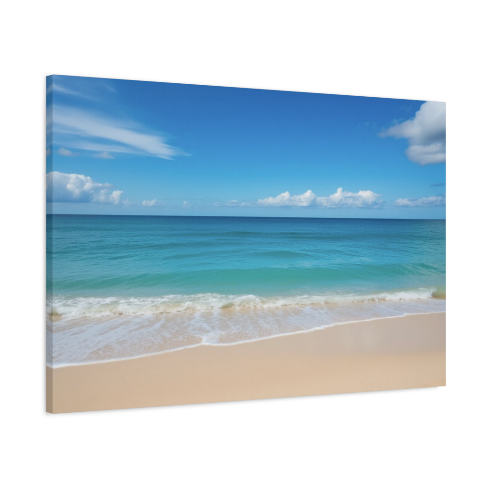Coolum Beach Wall Art Canvas Print