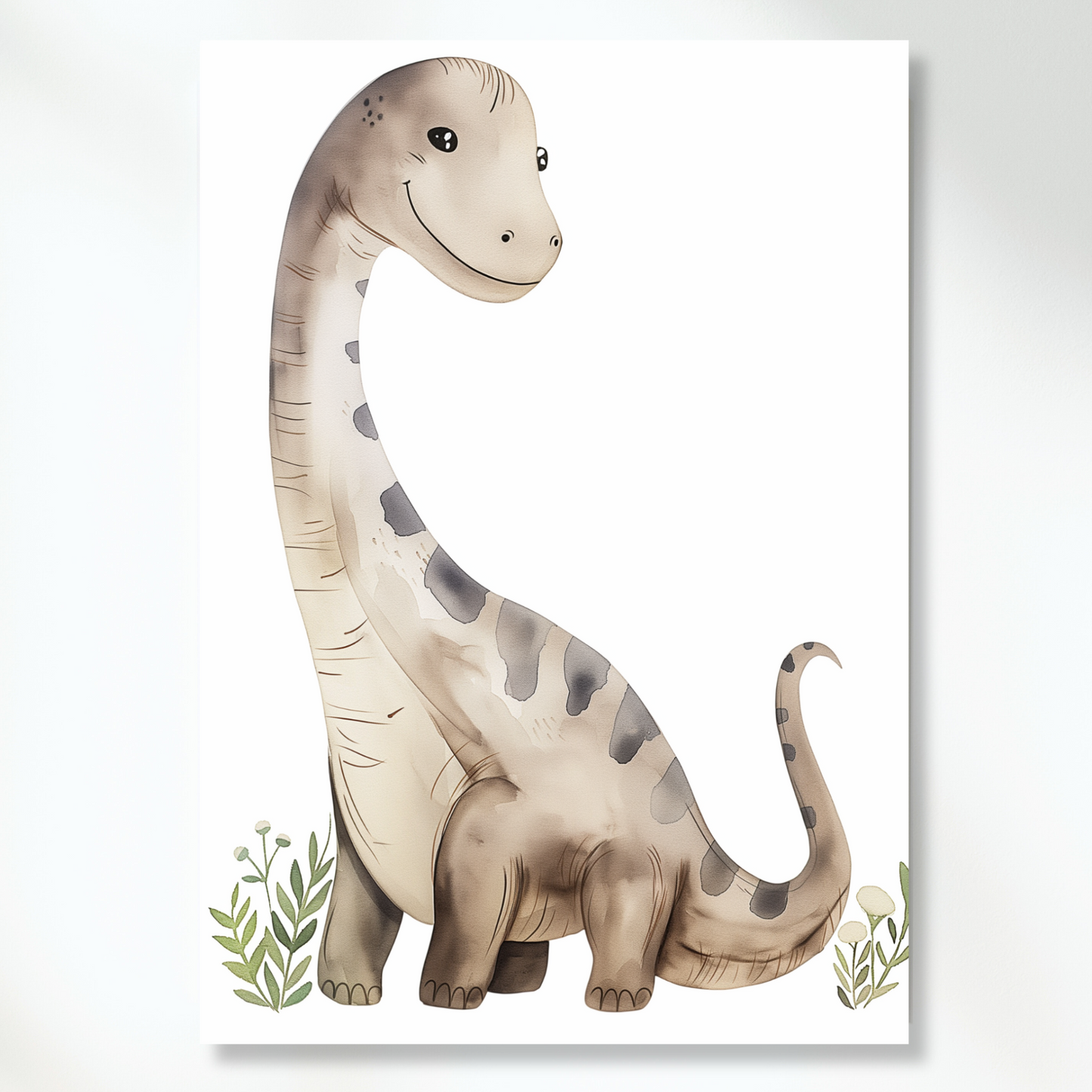 Daffyd Dinosaur Canvas Wall Art Print