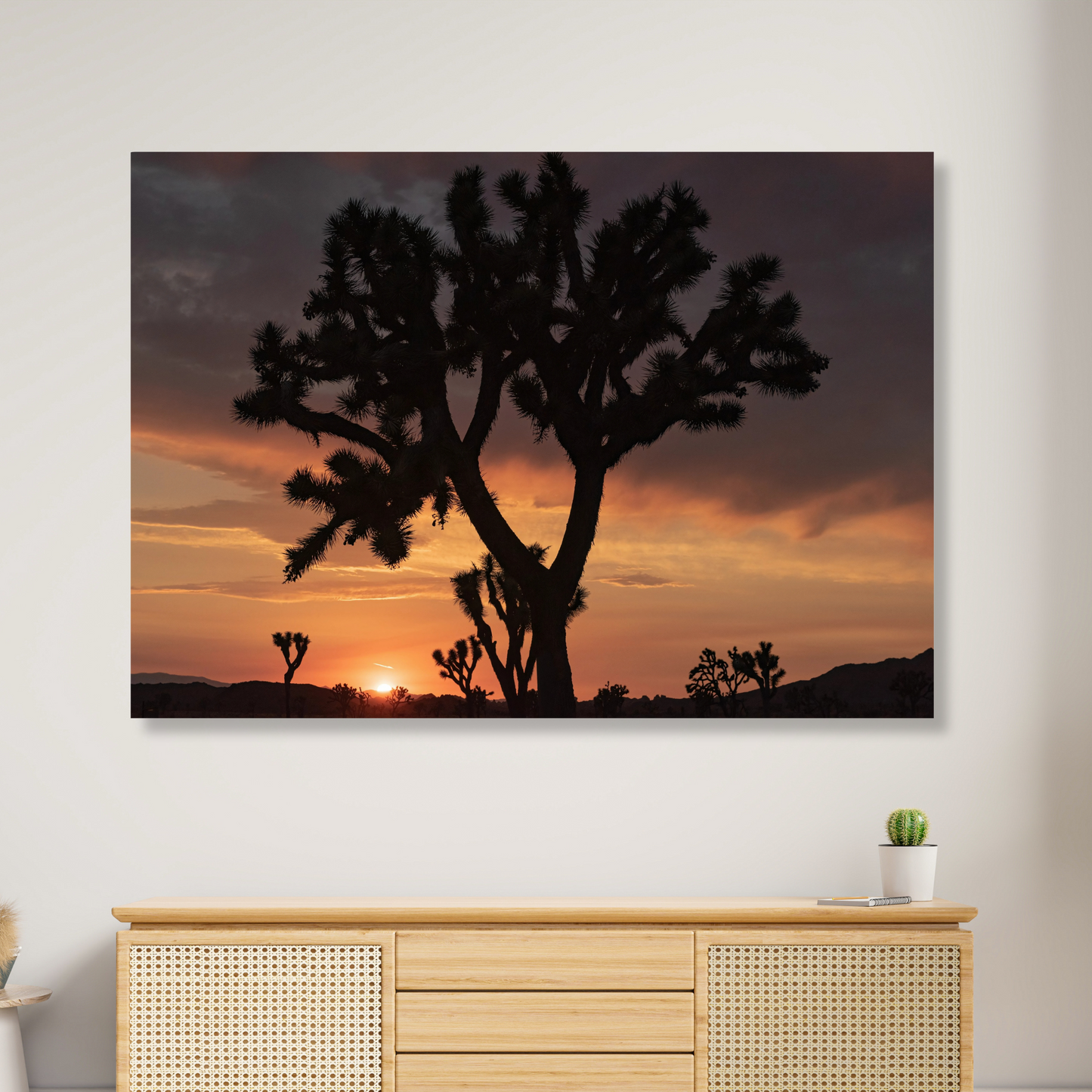 A Desert Sunset