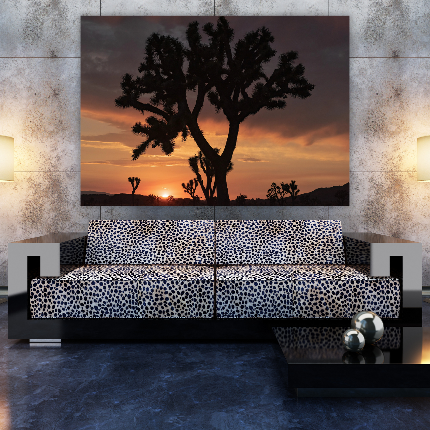 A Desert Sunset