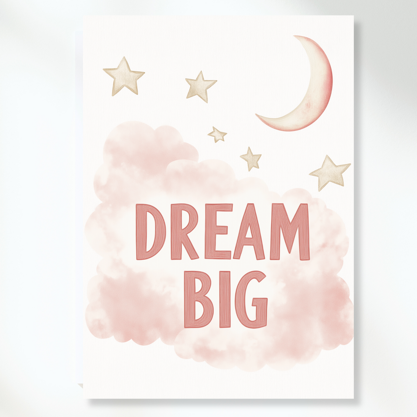 Dream Big Canvas Wall Art Print