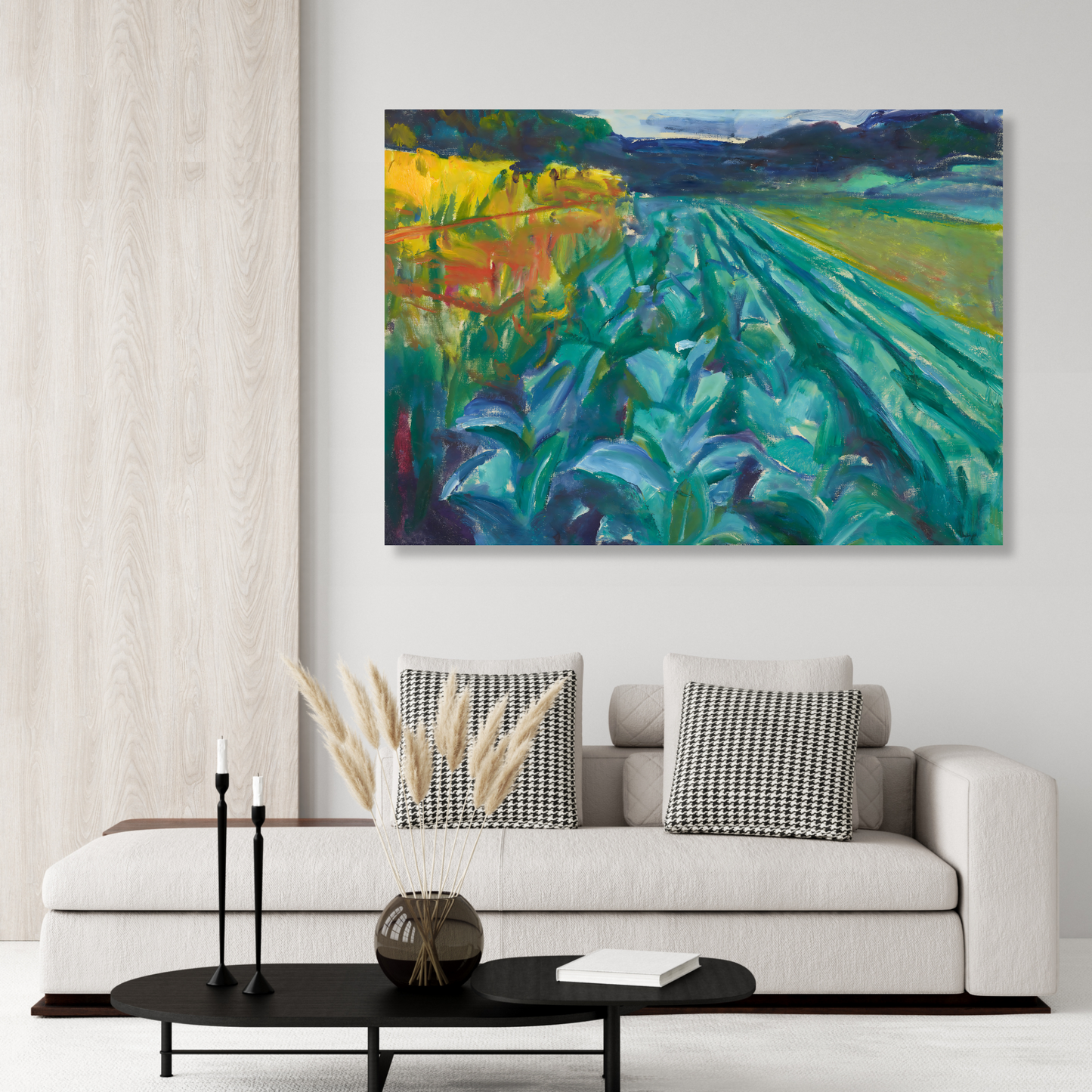 Edvard Munch - Cabbage Field