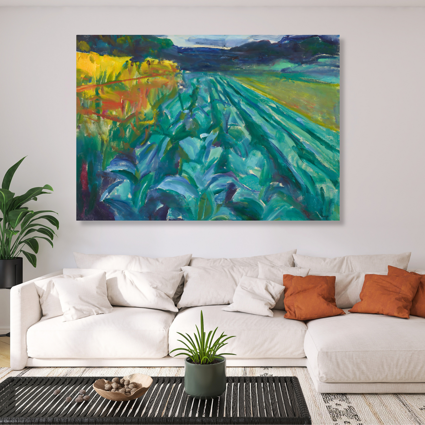 Edvard Munch - Cabbage Field
