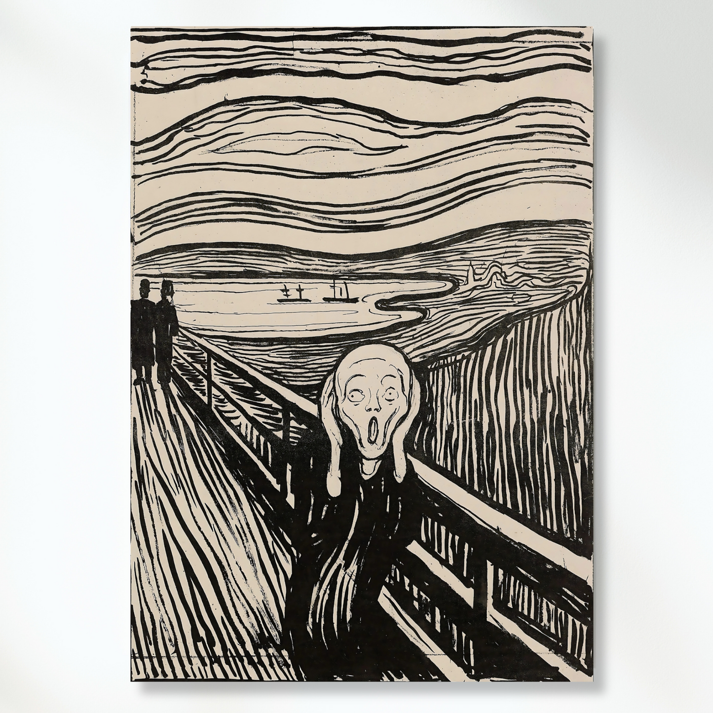 Edvard Munch - The Scream No.1 Wall Art Canvas Print