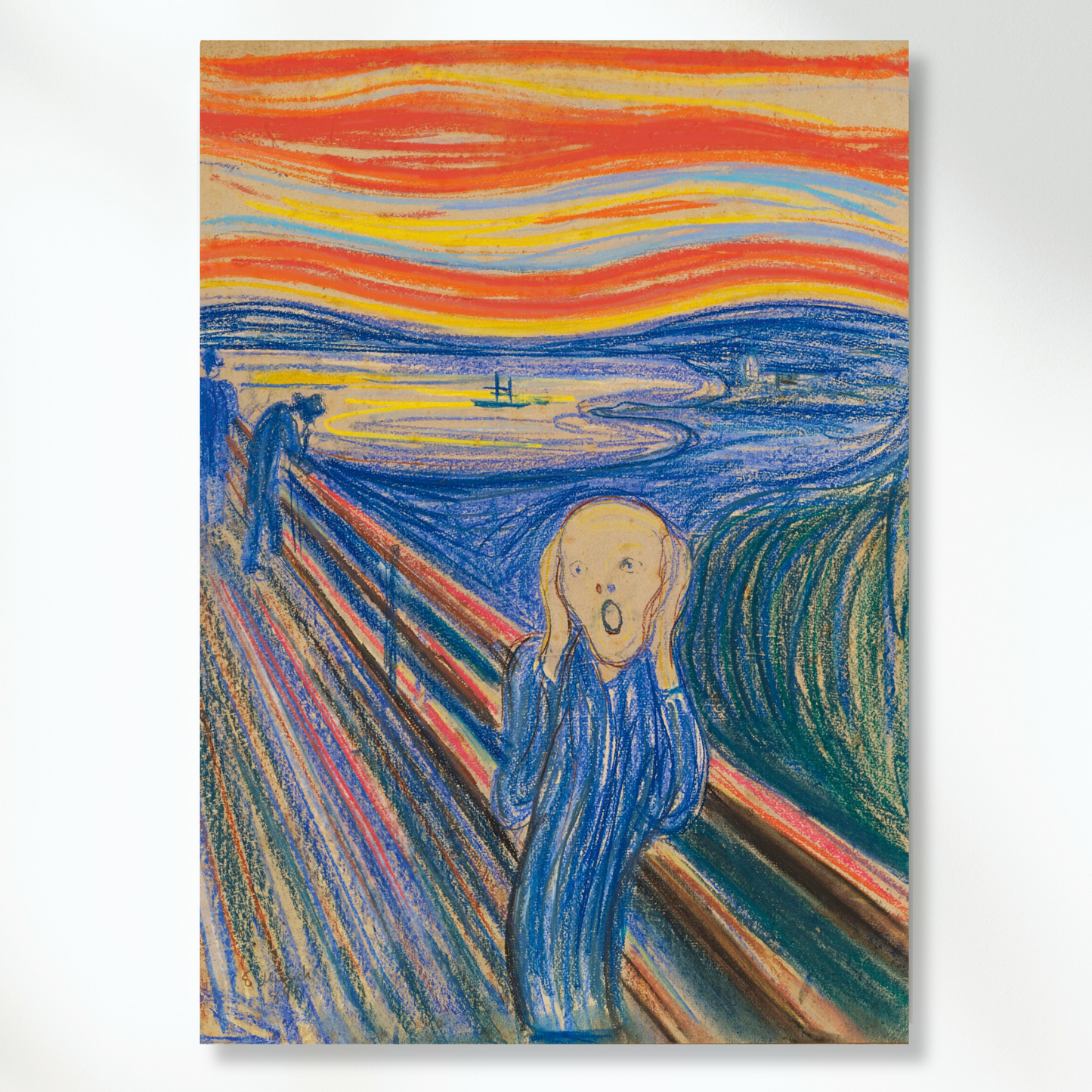 Edvard Munch - The Scream No.2 Wall Art Canvas Print