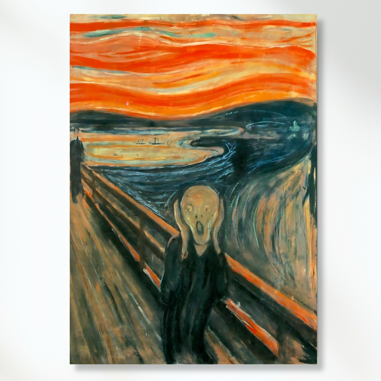 Edvard Munch - The Scream No.3 Wall Art Canvas Print