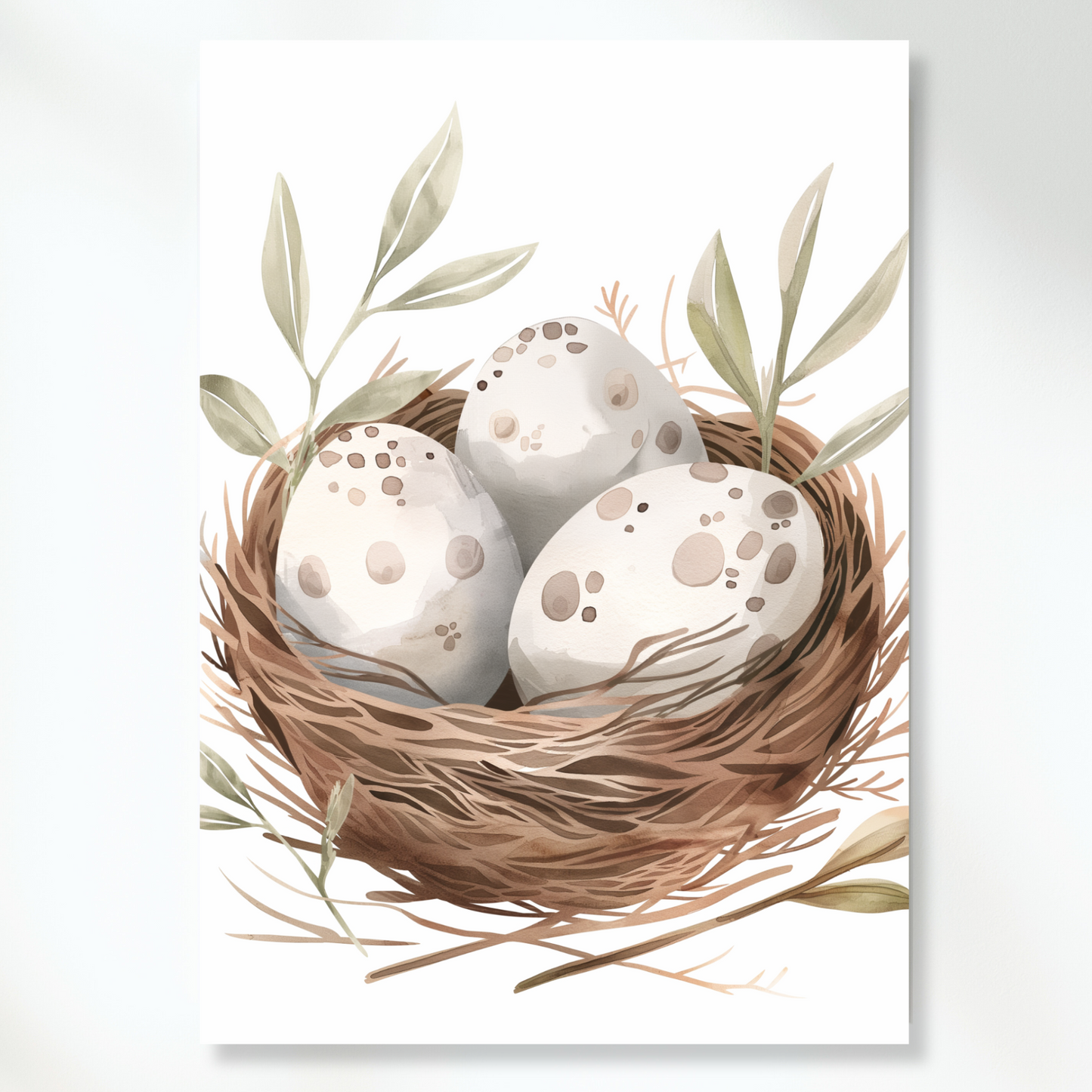 Dinosaur Eggs Canvas Wall Art Print