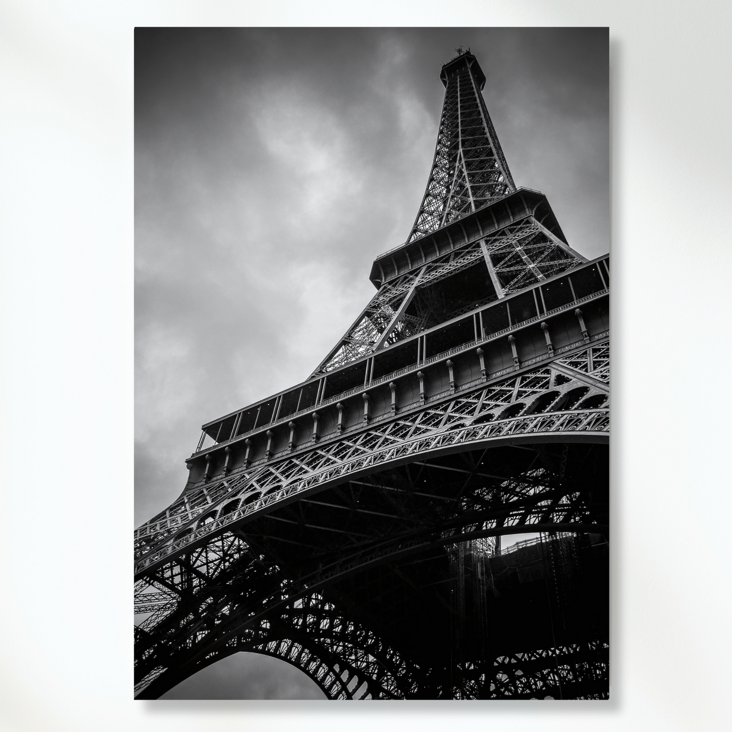 Eiffel Tower Wall Art Canvas Print