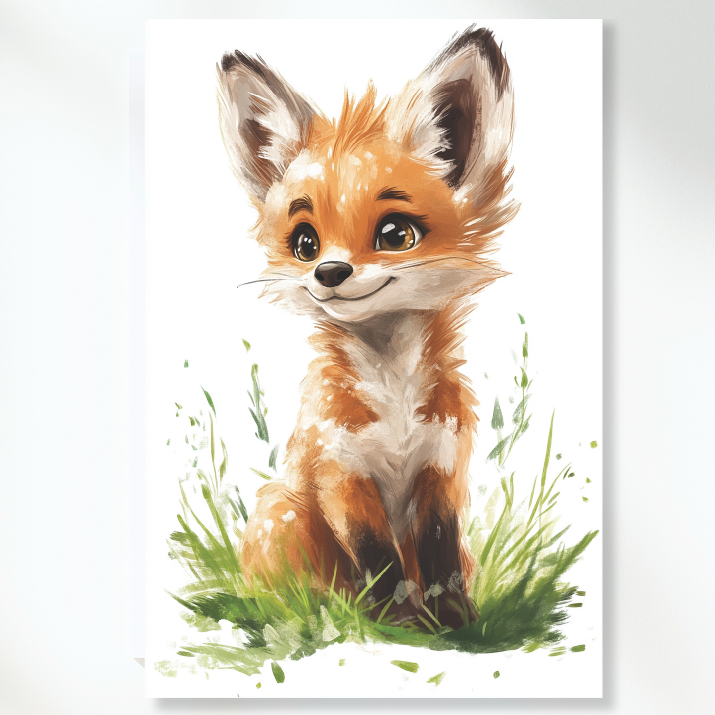 Felicity Fox Canvas Wall Art Print
