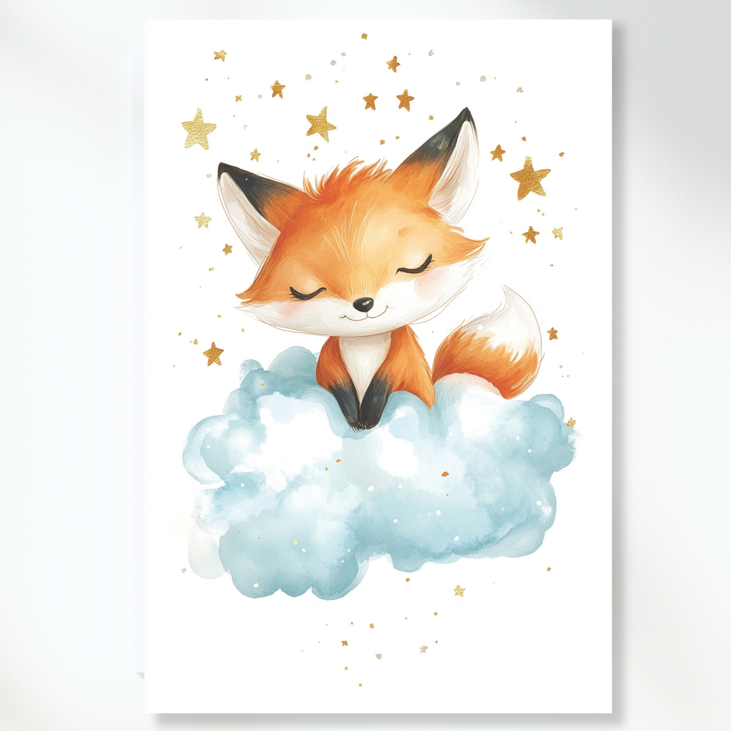 Fiona Fox Canvas Wall Art Print