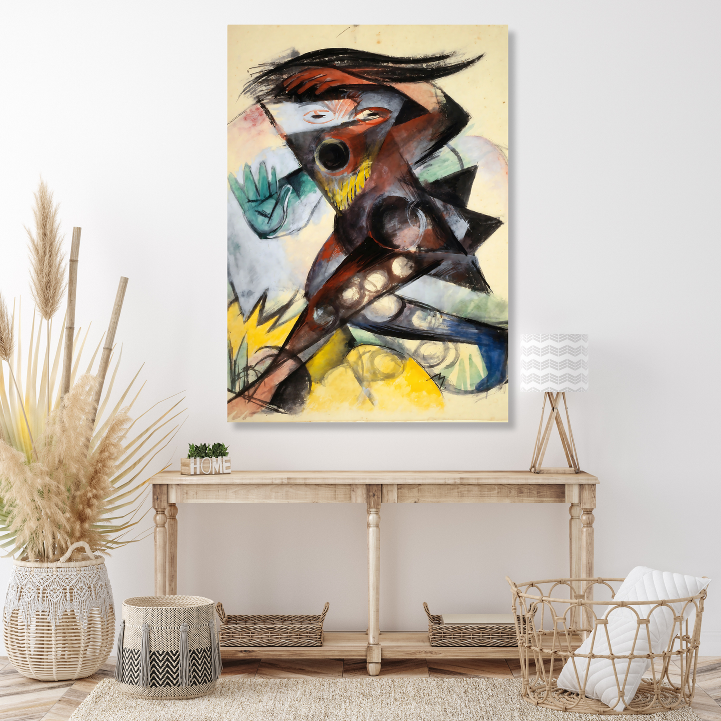 Franz Marc - Caliban Wall Art Canvas Print