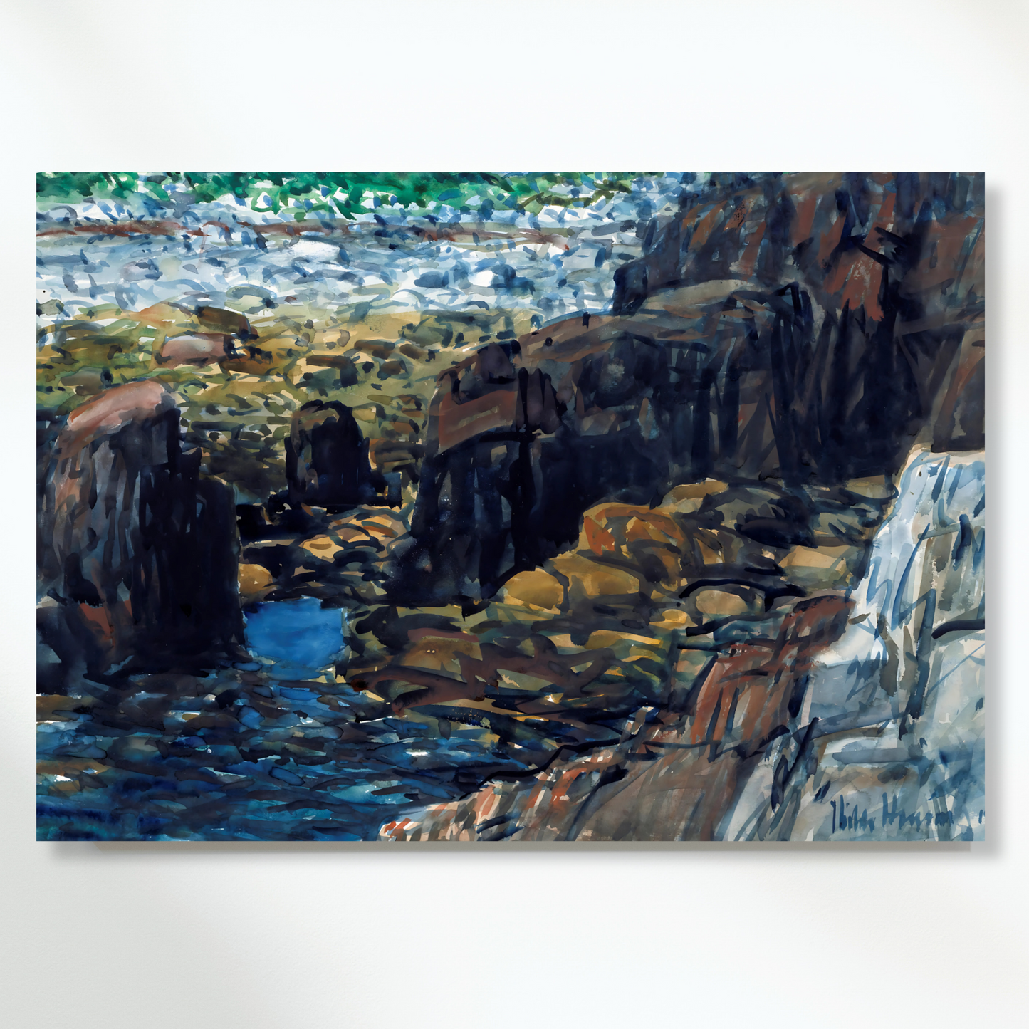 Frederick Childe Hassam - Appledore No.2 Wall Art Canvas Print