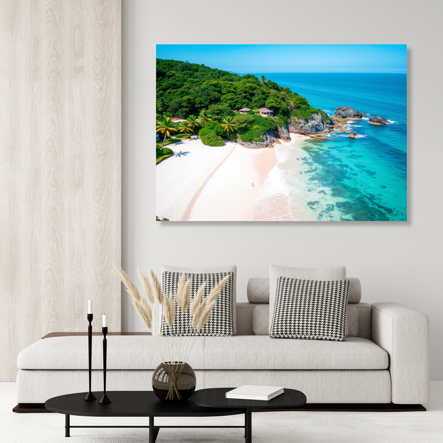 From The Air Wall Art Canvas Print