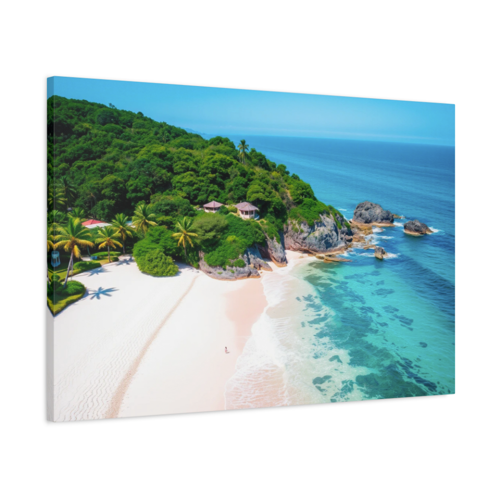 From The Air Wall Art Canvas Print